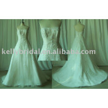 Supply 2010 hot selling style/ bridal gown/evening wear/prom gown/Mother of bride/Flower girl